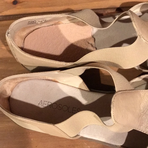 Aerosoles 8.5 B sandals leather upper - Picture 7 of 7